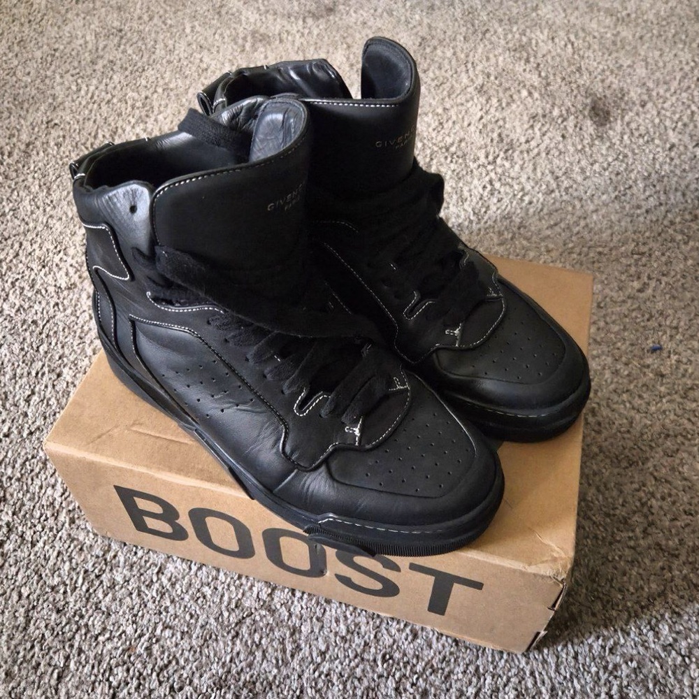 Givenchy Tyson Black High Top Sneakers
